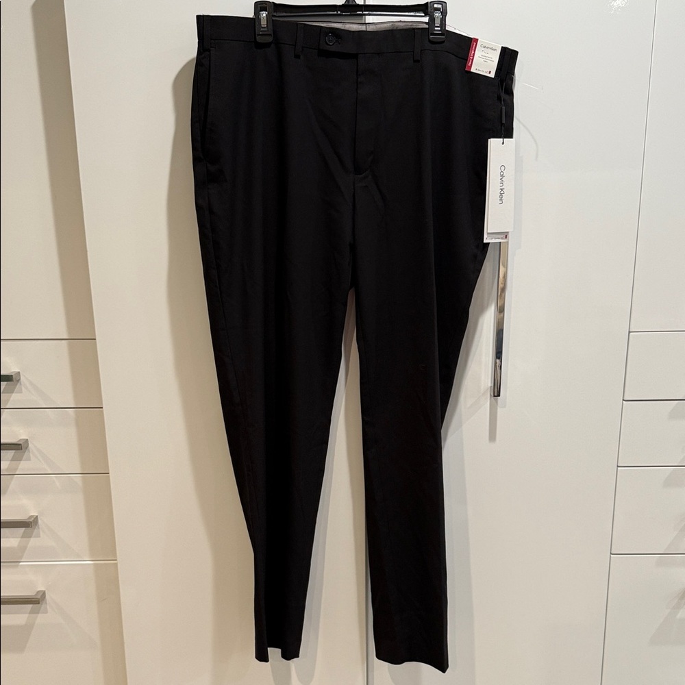 Calvin Klein Men's Classic Black Dress Pants